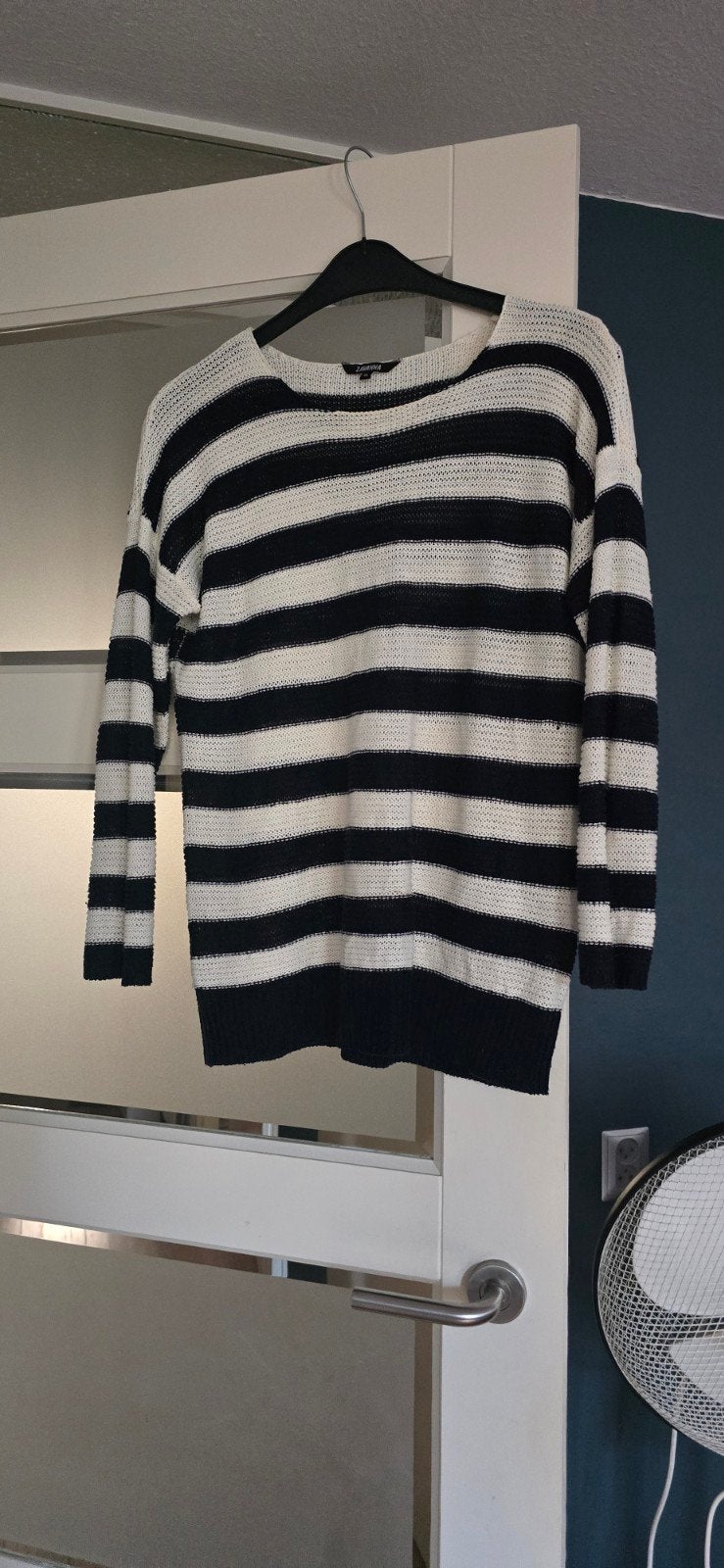 Gestreepte trui, Kleding | Dames, Maat 38/40 (M), Zwart, Ophalen of Verzenden, Onbekend