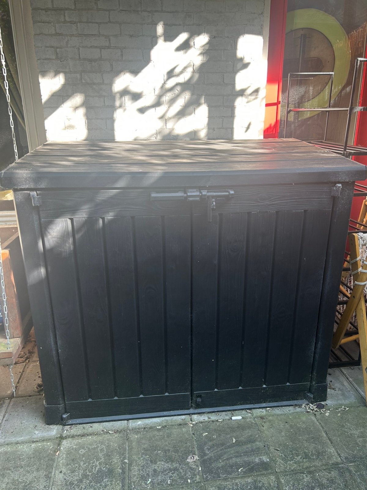 Tuinkussen box, Tuin en Terras, Bergingen en Tuinkasten, Ophalen, Zo goed als nieuw, Kunststof, Overige typen