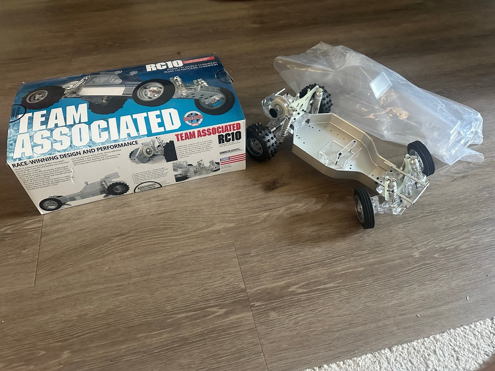 Team Associated RC10 Transparante edietie, Ophalen of Verzenden, Nieuw