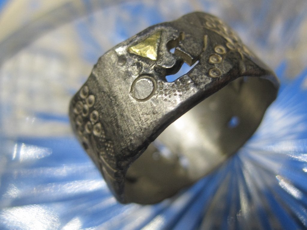 Vintage Design zilver 925 ring maat 18,5, Ophalen, 18 tot 19, Zo goed als nieuw, Dame