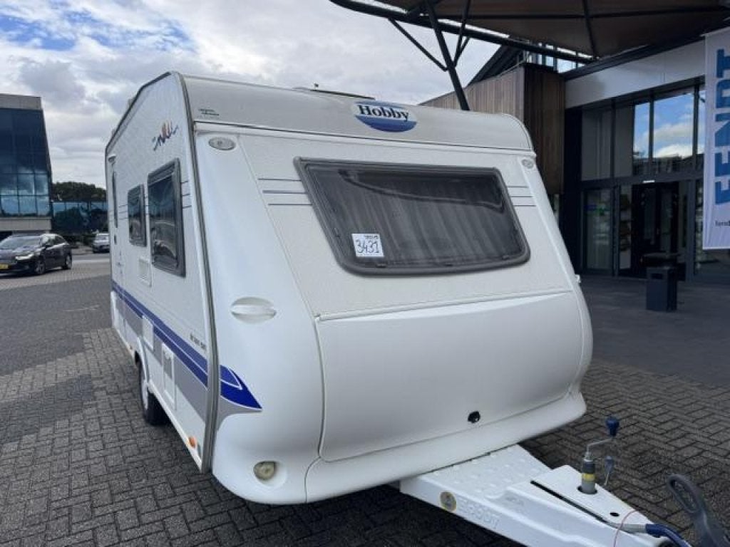 Hobby De luxe Easy 440 SF 2006 MOVER + TENT!!!, Schokbreker, Hobby, Bedrijf, Treinzit