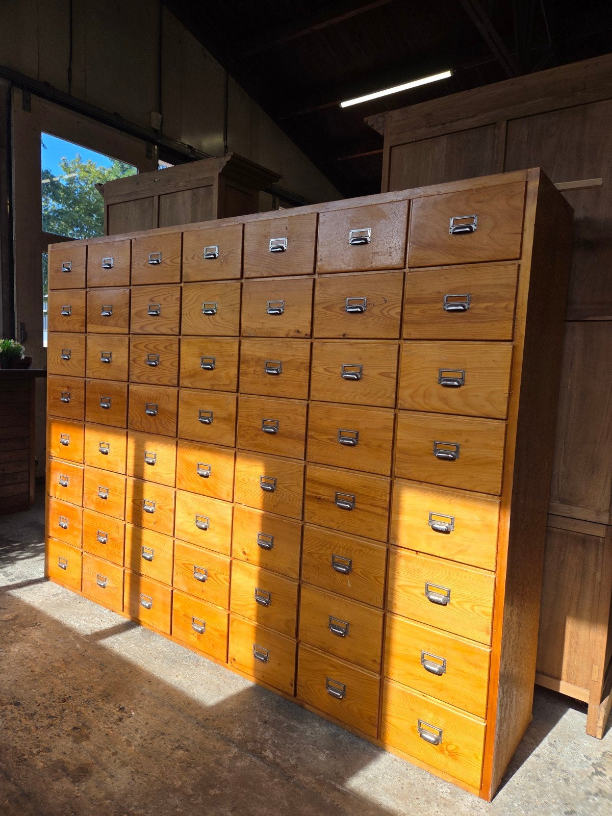 prachtige XXL archiefkast ~ ladekast ~ apothekerskast, Huis en Inrichting, Ophalen, X, X, X