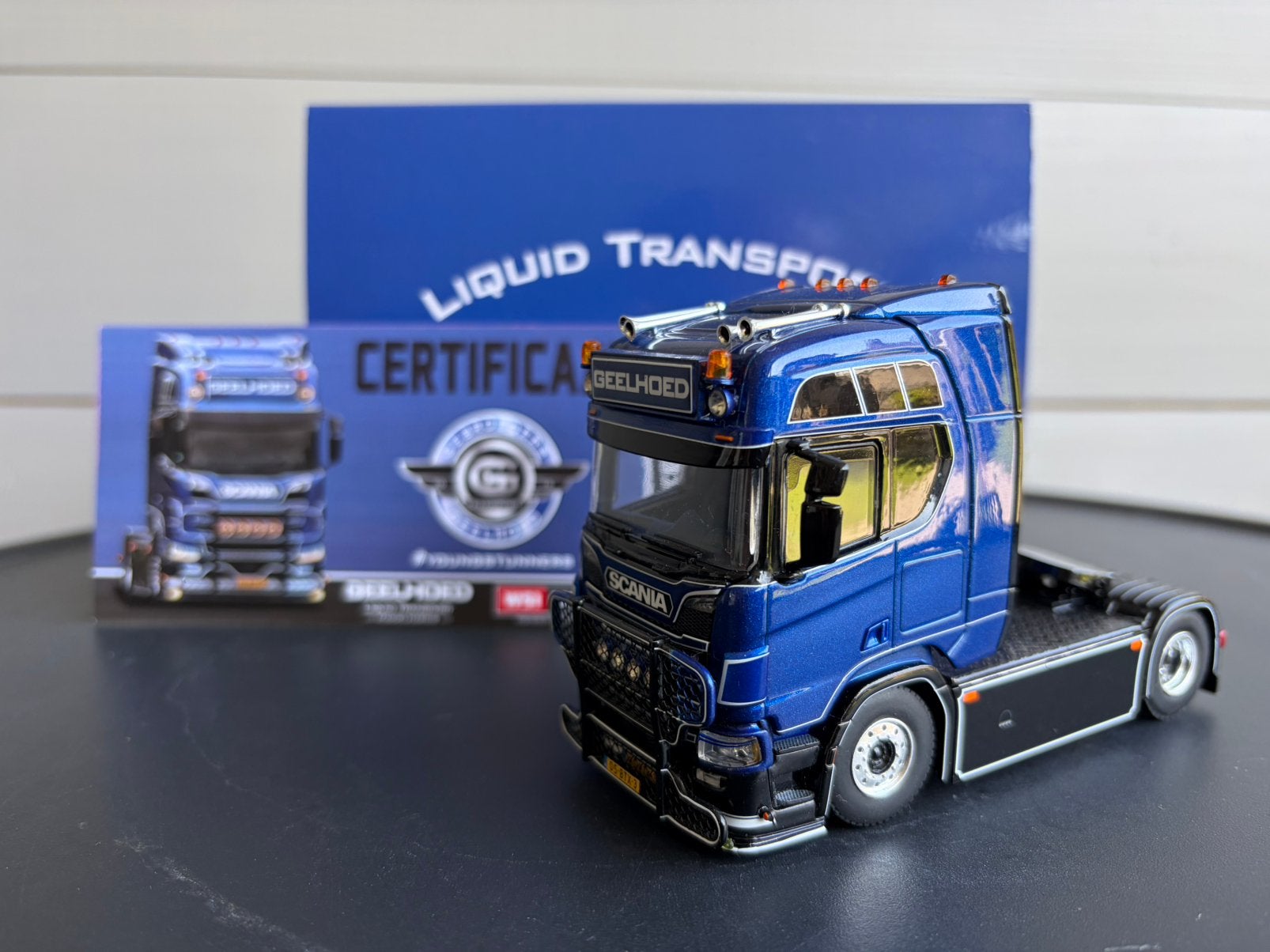Wsi Scania Geelhoed, Ophalen of Verzenden, Nieuw, Bus of Vrachtwagen, Wsi