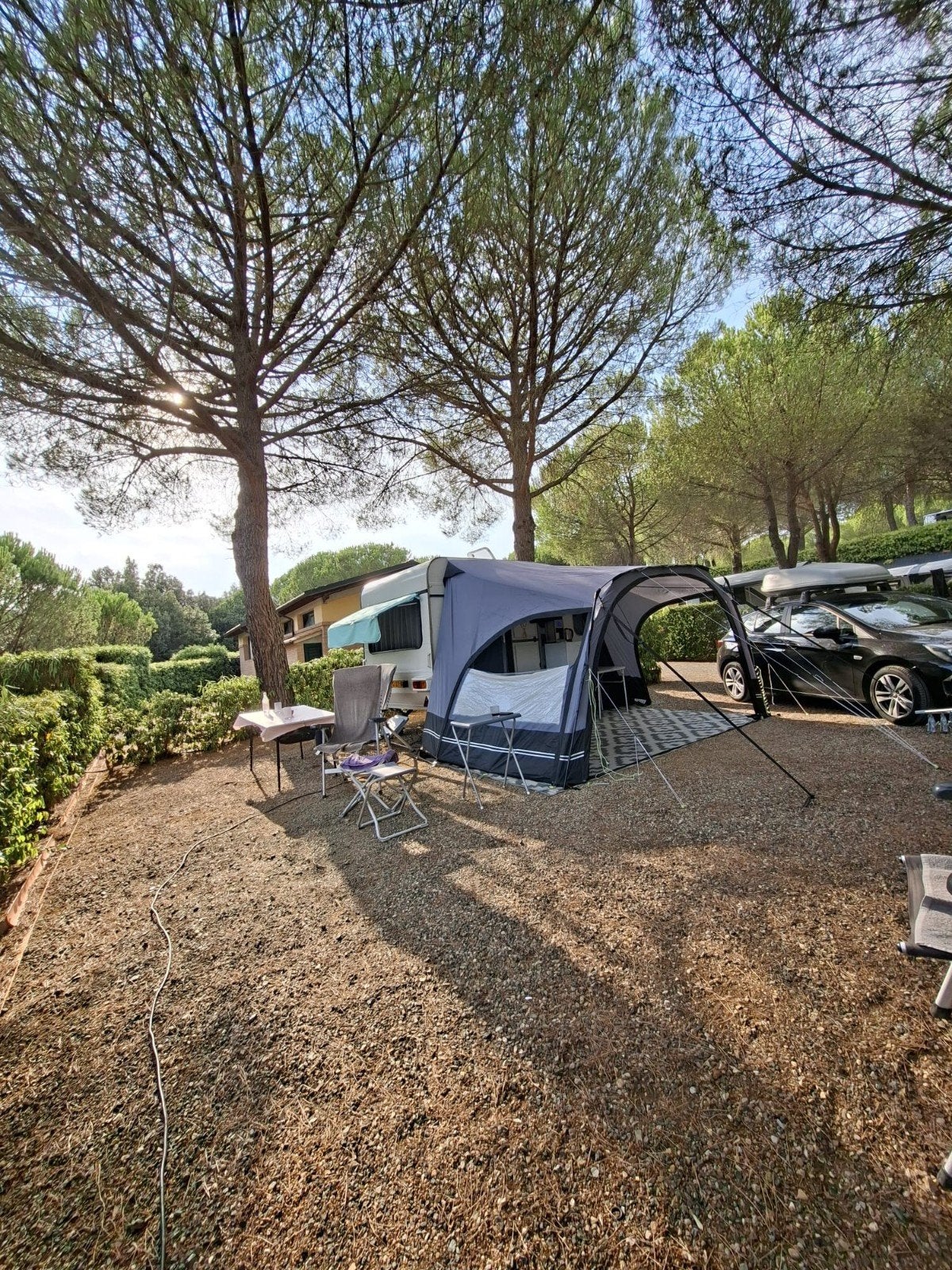 Obelink Fiesta voortent/luifel voor caravan, Caravans en Kamperen, Caravan accessoires, Ophalen, Gebruikt