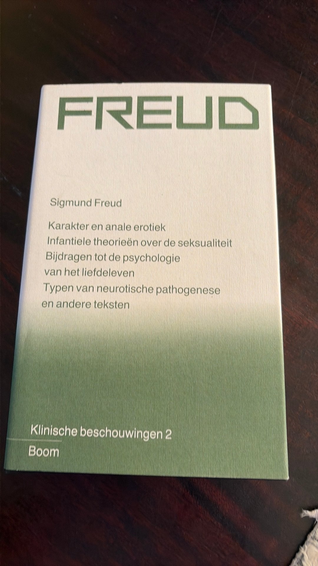 Freud - Sigmund Freud - Klinische Beschouwingen 2, Ophalen of Verzenden, Gelezen, Overige onderwerpen