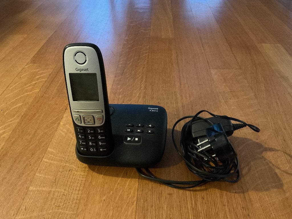 Gigaset A415A draadloze telefoon met antwoordapparaat, Ophalen, Zo goed als nieuw, 1 handset