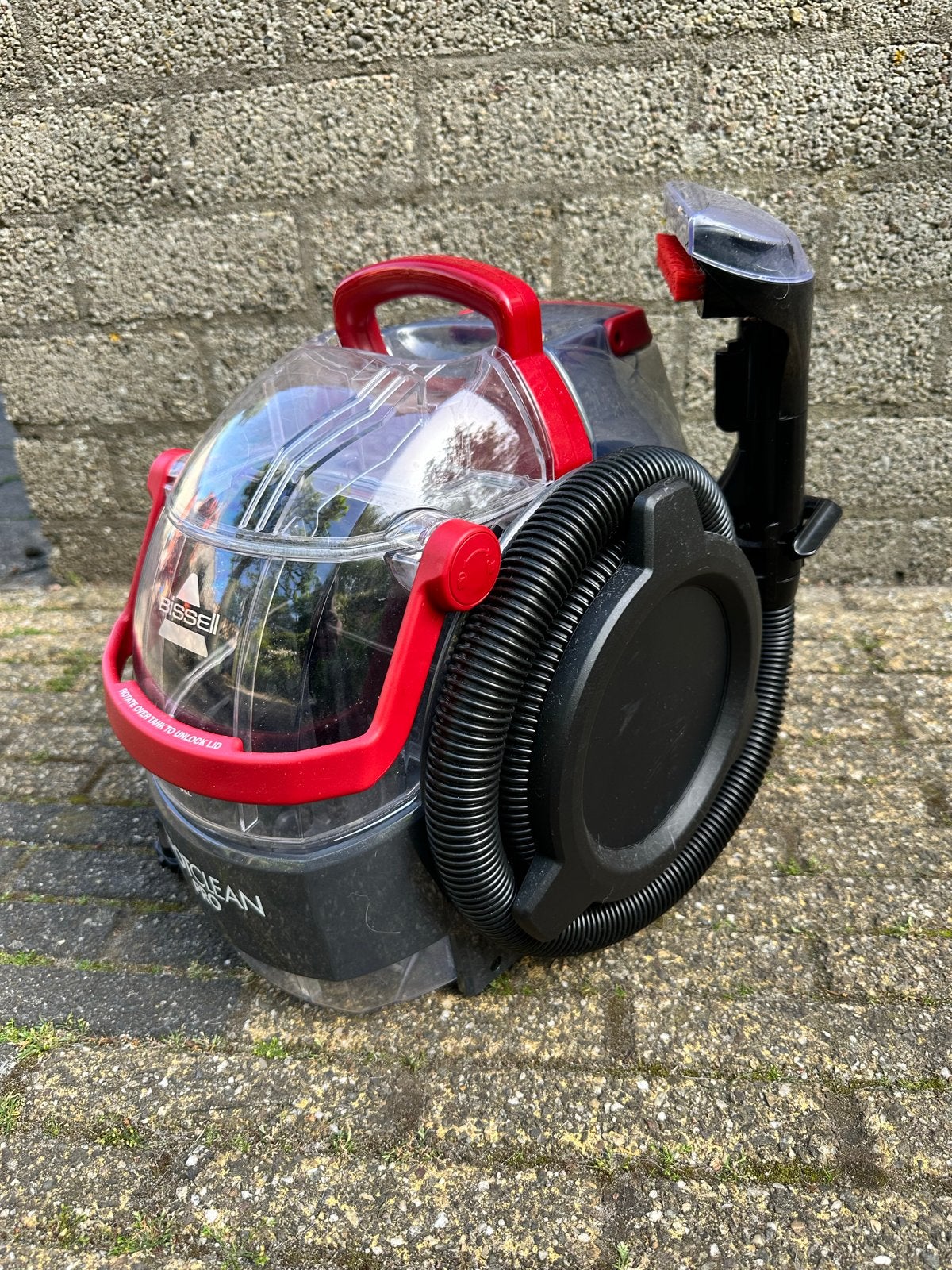 Bissell SpotClean ProHeat Vlekkenreiniger - Compact & Kracht, Gebruikt, Ophalen of Verzenden, Vloerreiniger, Reservoir
