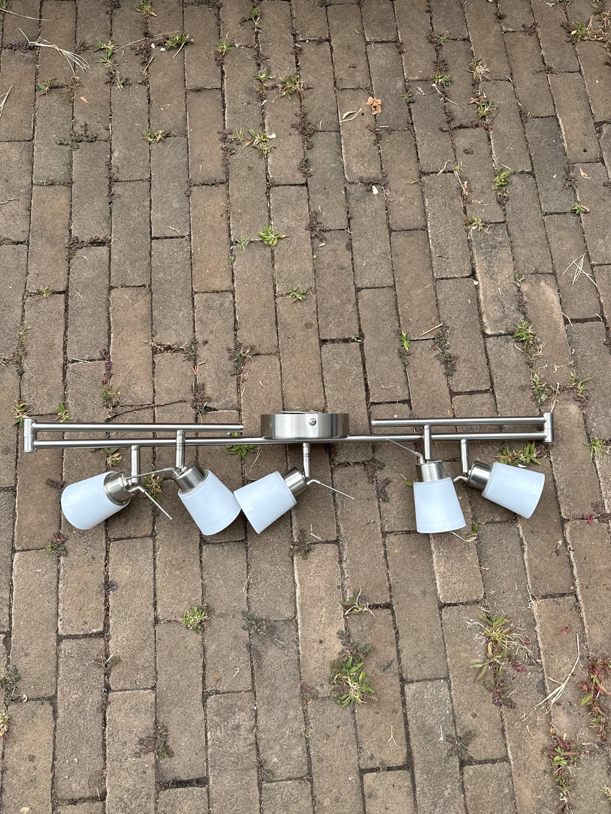 IKEA Plafondspot met 5 LED lampen - Zo goed als nieuw, Huis en Inrichting, Lampen | Spots, Zo goed als nieuw, Plafondspot of Wandspot