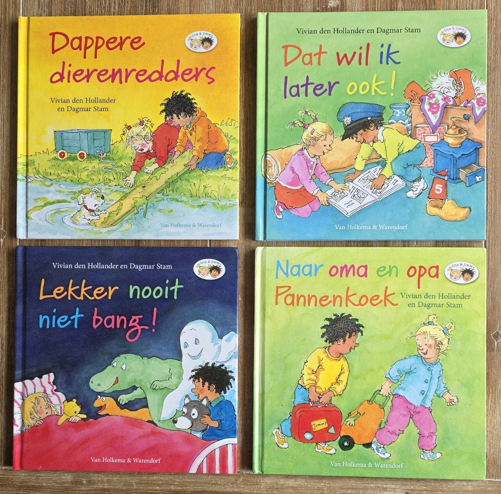 Boeken van Lisa en Jimmy - Vivian den Hollander, Boeken, Vivian den Hollander en Dagmar Stam, Fictie algemeen, Jongen of Meisje