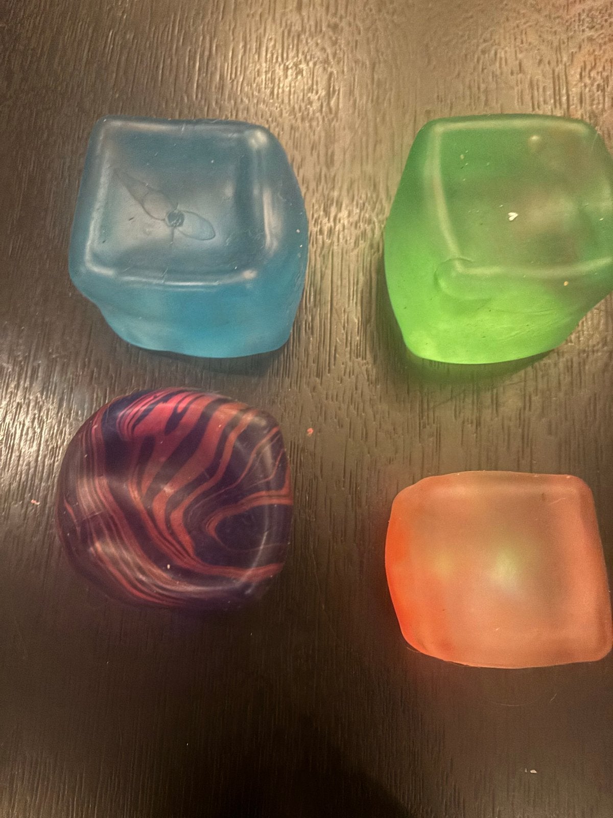 4x kubus squishy, Ophalen of Verzenden