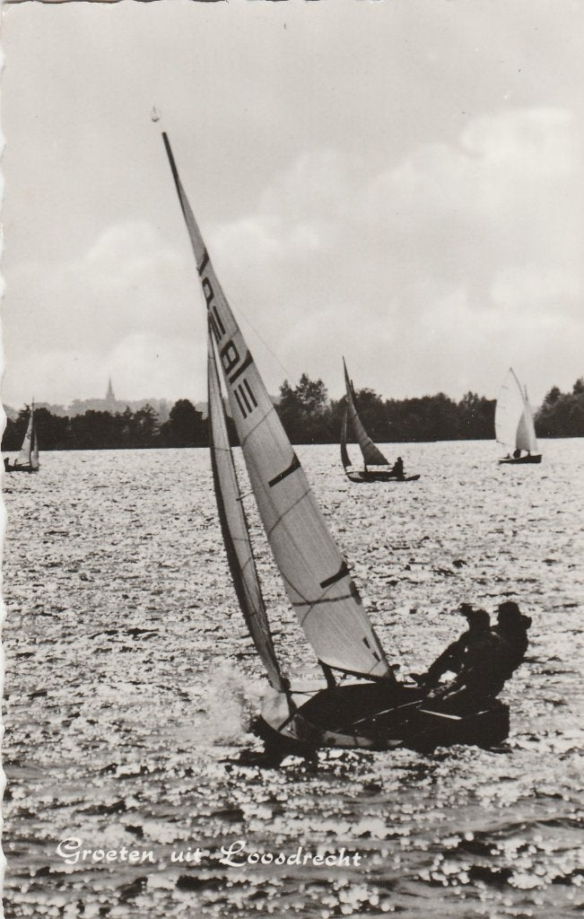 loosdrecht- zeilsport, Ophalen of Verzenden, 1940 tot 1960, Noord-Holland