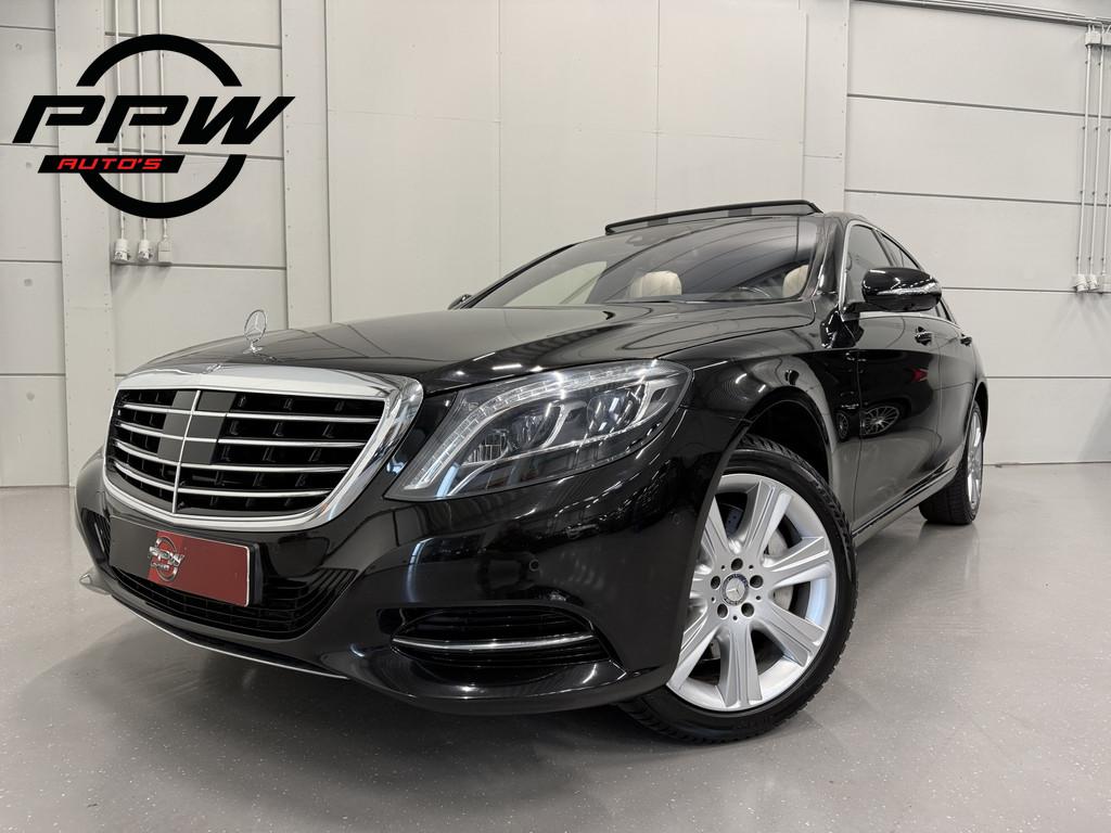 Mercedes-Benz S-Klasse 500 4Matic Prestige Plus PANO/BURMEST, Auto's, Gebruikt, Met garantie (alle), Zwart, Bedrijf