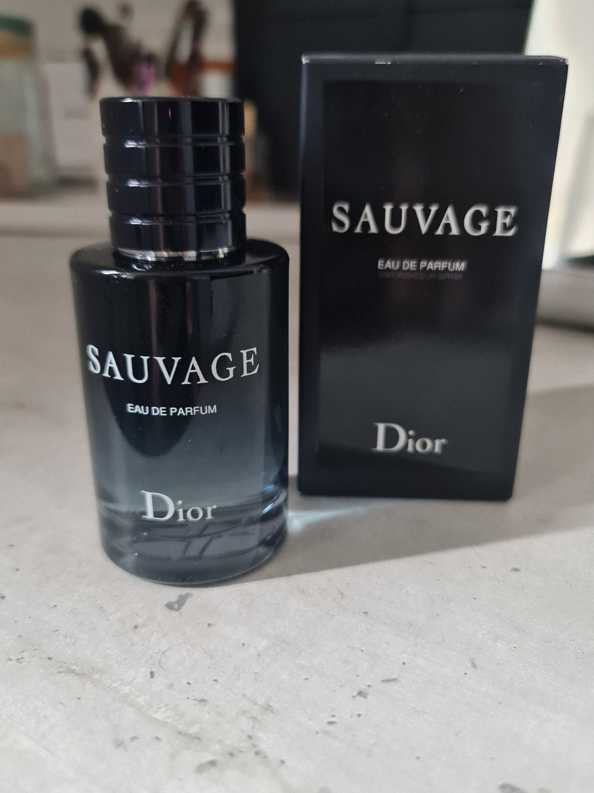 Dior Sauvage eau de parfum, Ophalen of Verzenden, Zo goed als nieuw
