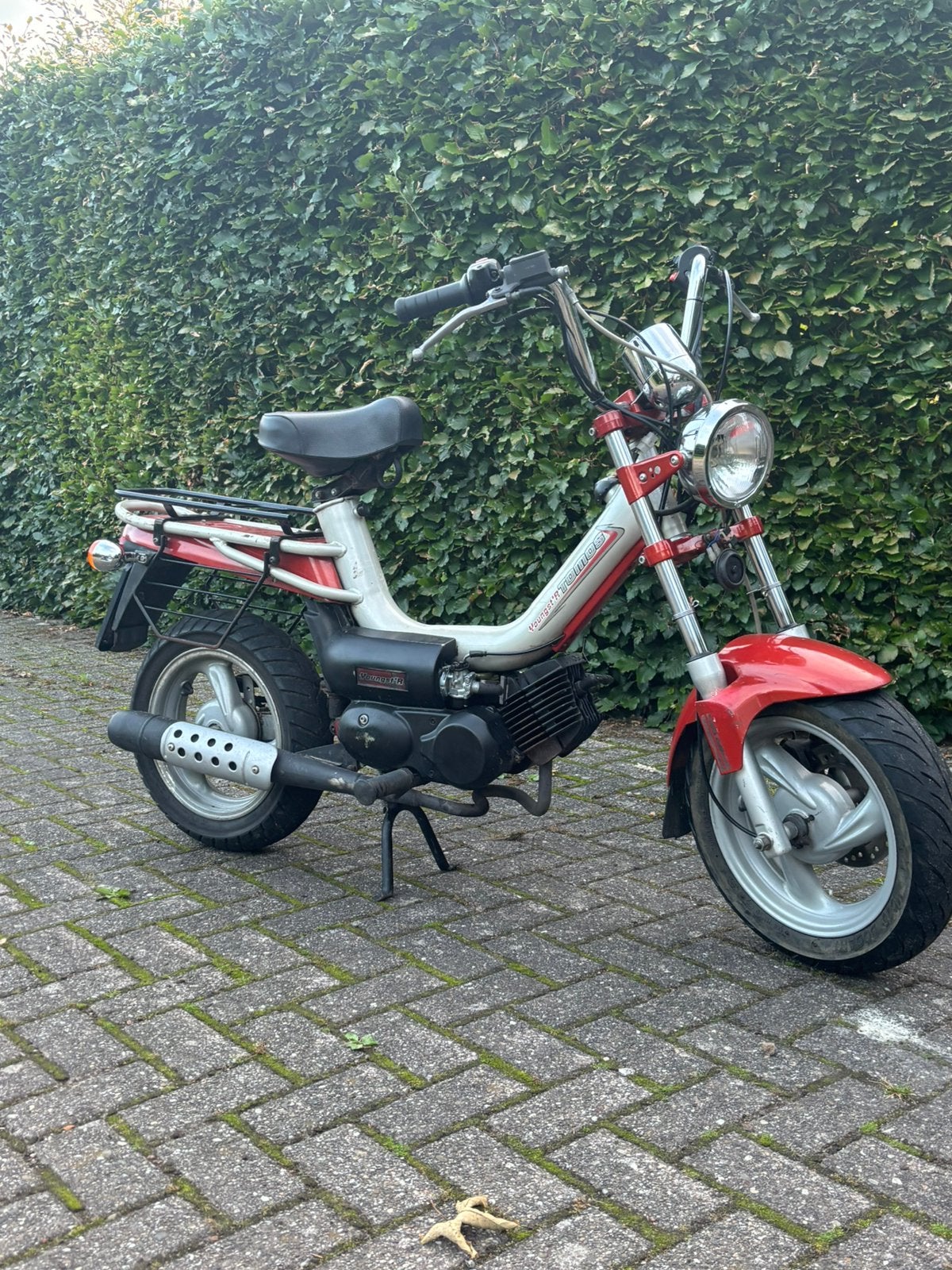 Mooie originele Tomos Youngstar blauw kenteken, Fietsen en Brommers, Brommers | Tomos, Ophalen, Zo goed als nieuw, Standard