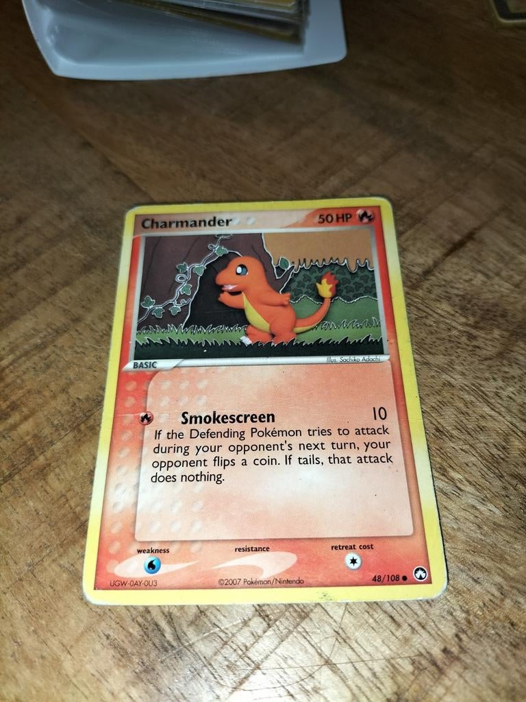 Charmander Pokémon kaart - 50HP, Ophalen of Verzenden