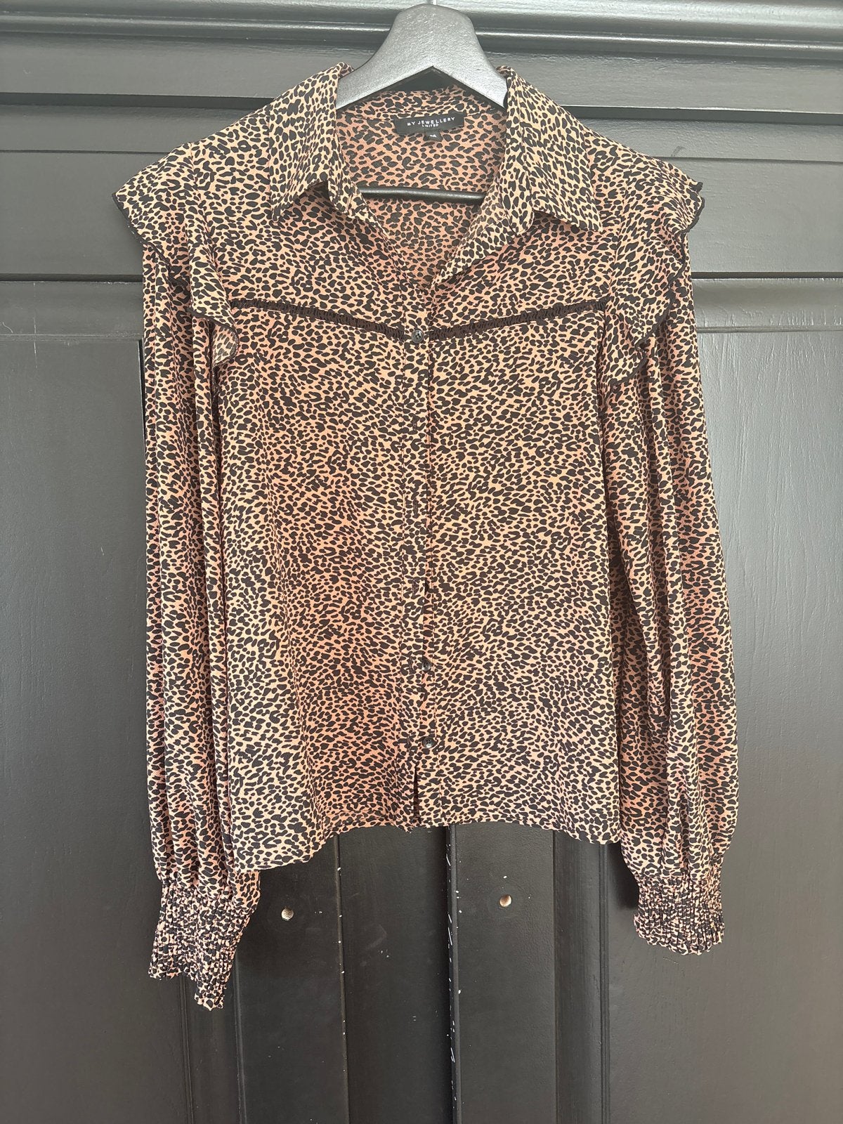 My Jewellery blouse met luipaardprint - Maat M, Ophalen of Verzenden, Zo goed als nieuw, Maat 38/40 (M), Meerkleurig