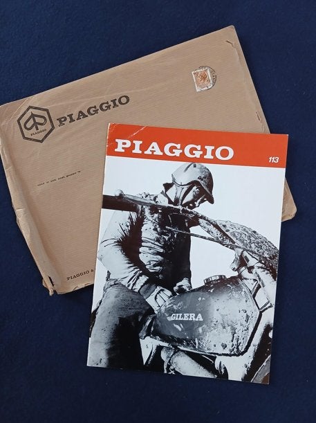 PIAGGIO, 1973, GILERA RACING TEAM, ALESSANDRO GRITTI, Verzenden, Gebruikt, Overige typen