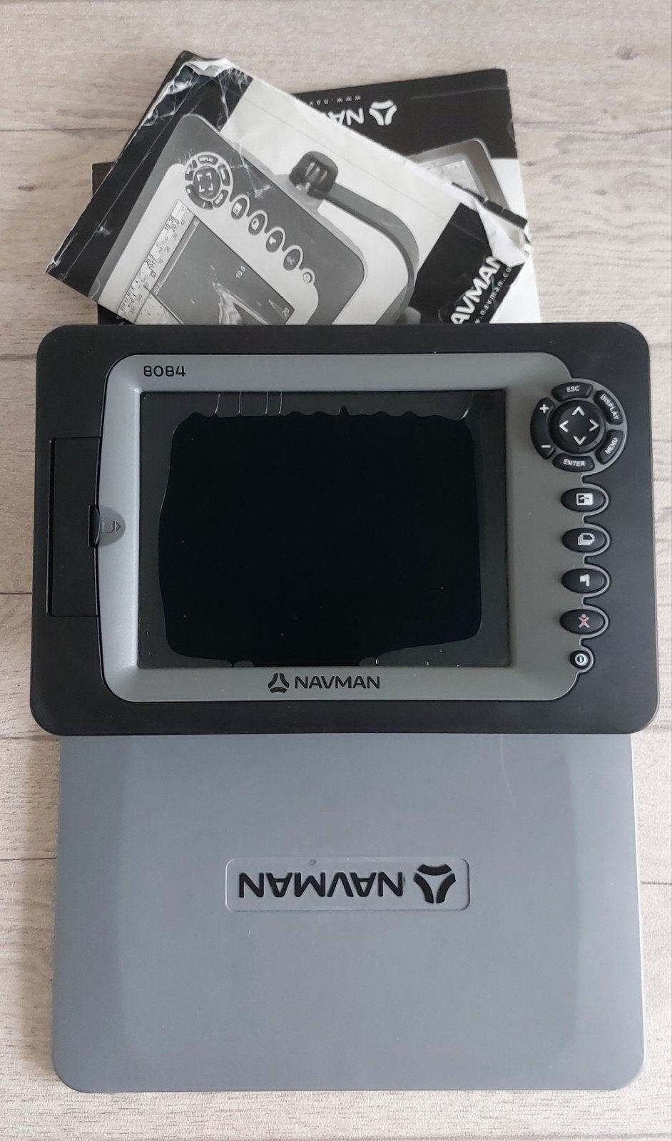 Navman 8084 kaartplotter fishfinder, Ophalen of Verzenden, Zo goed als nieuw, Kaartplotter of Fish Finder