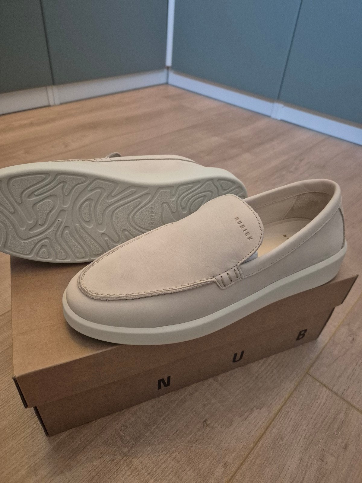 Nubikk Joro Mio beige loafers - nieuw (maat 42), Loafers, Nubikk, Overige kleuren, Nieuw