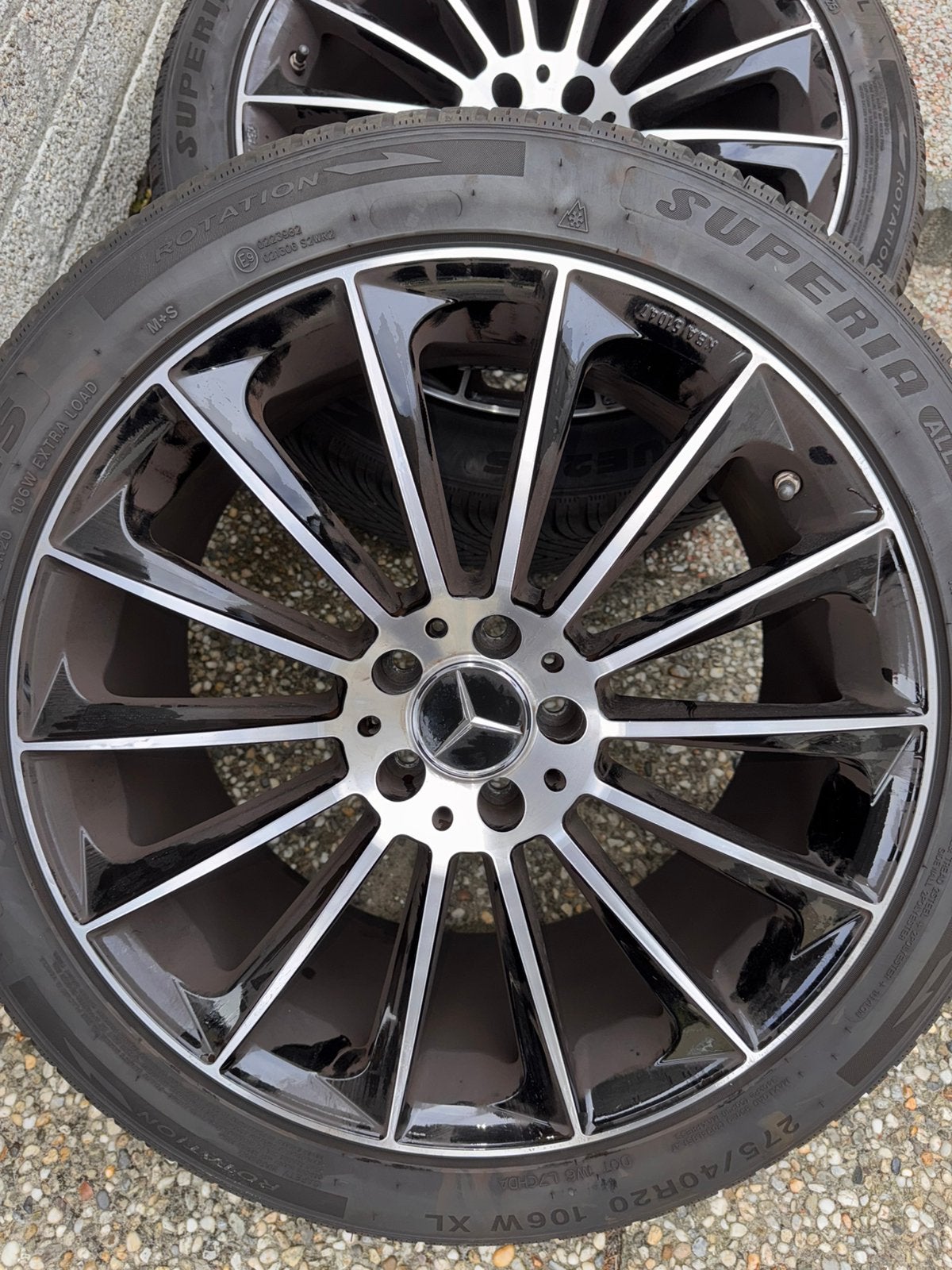 GLC 20 inch breedset - All Season banden, Ophalen, Gebruikt, 275 mm, Banden en Velgen
