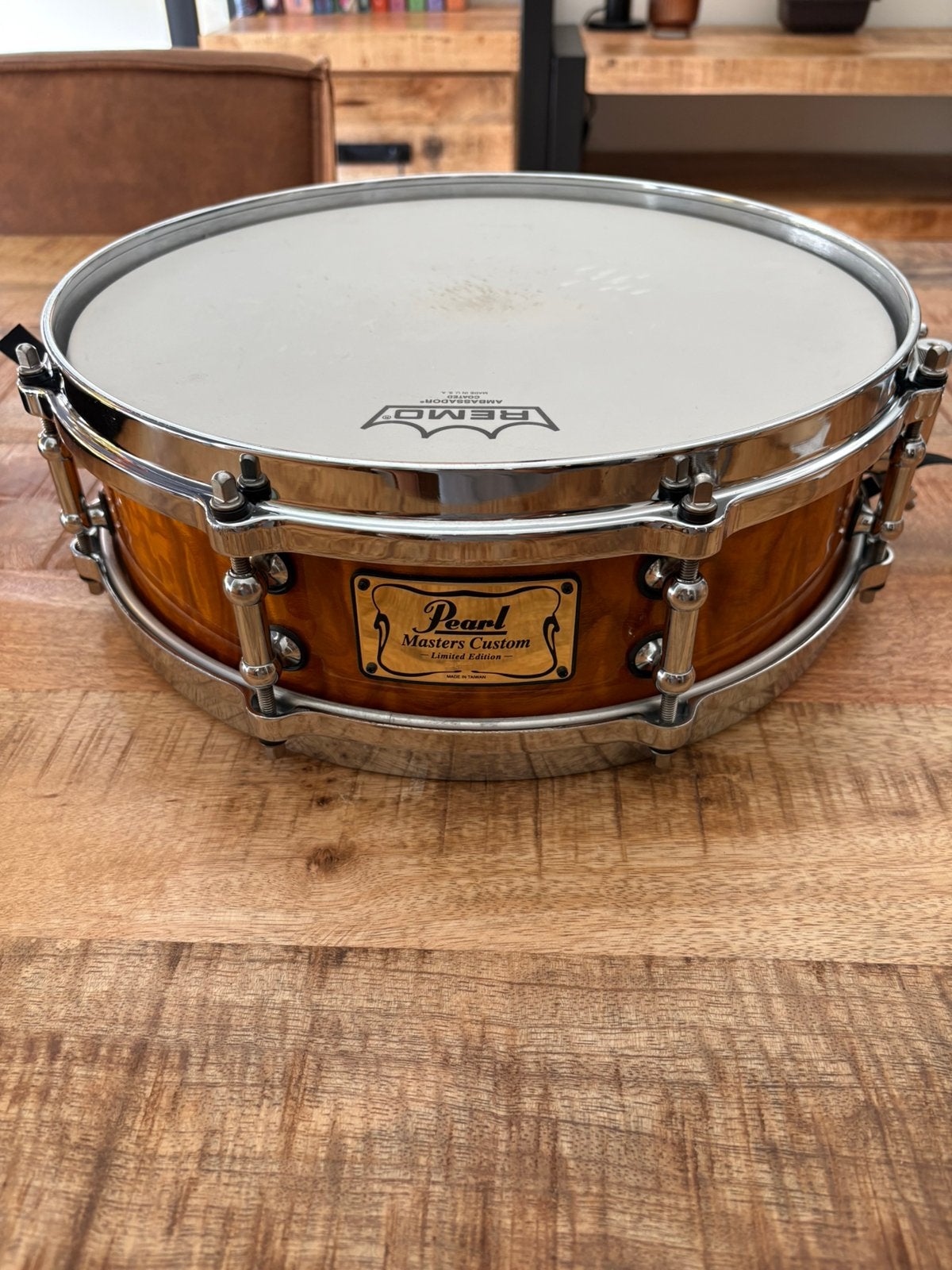 Pearl Masters Custom Limited Edition Maple 13x4, Muziek en Instrumenten, Ophalen of Verzenden, Zo goed als nieuw, Pearl