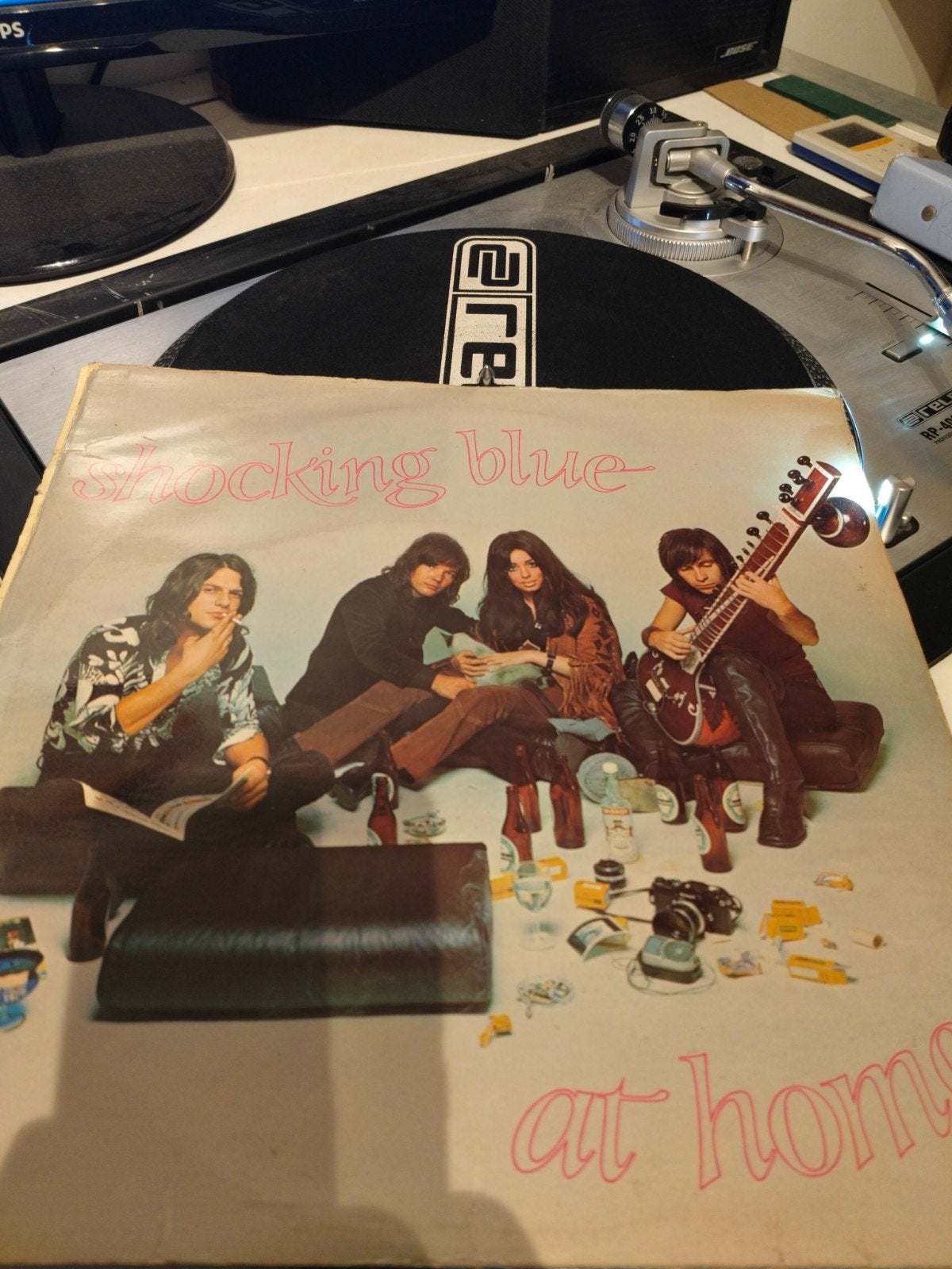 Shocking Blue - At Home LP (originele persing), LP, Gebruikt, Originele persing, Ophalen of Verzenden