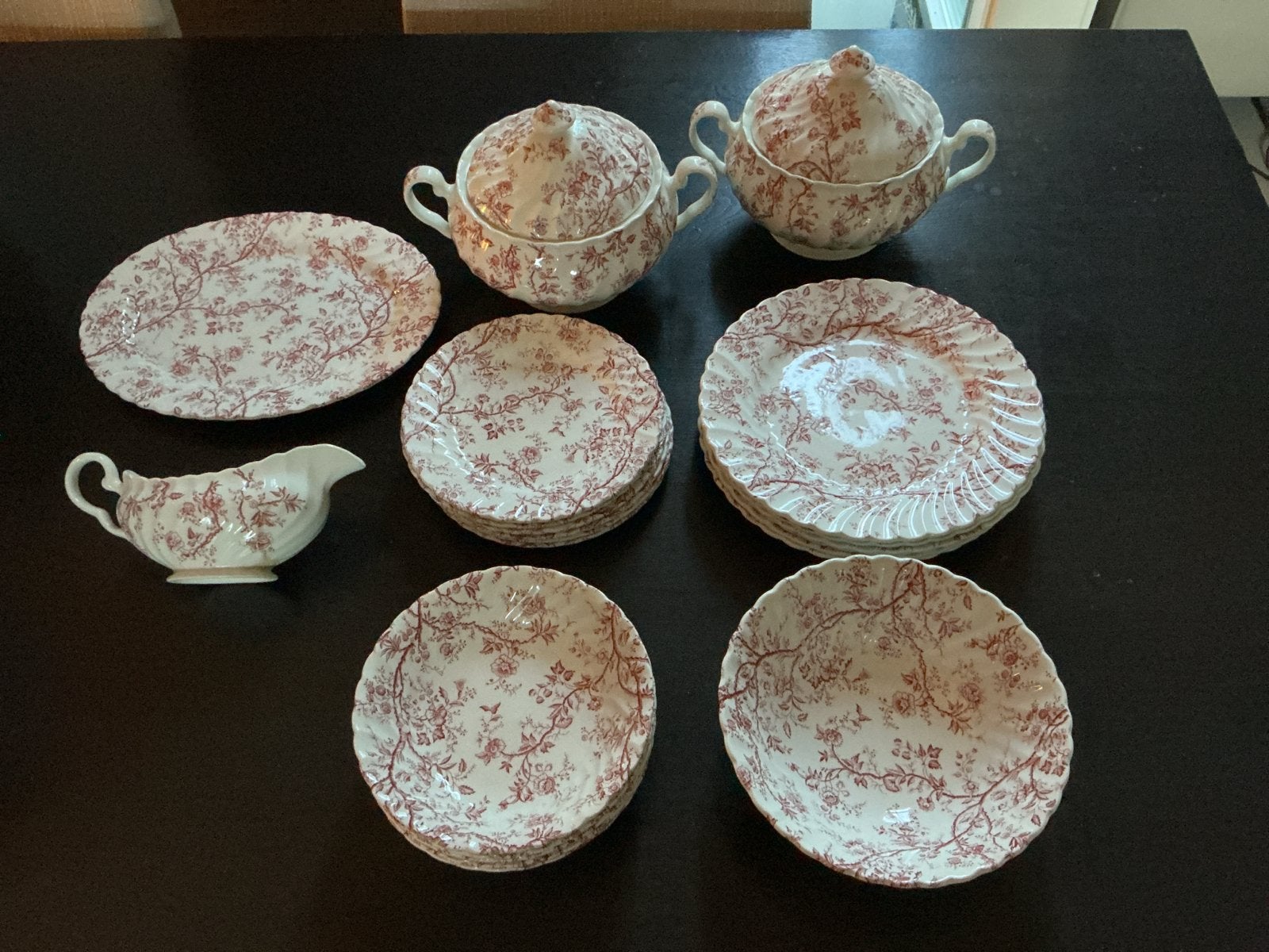 Johnson Brothers Old Bradbury Servies - 21-delig, Ophalen of Verzenden