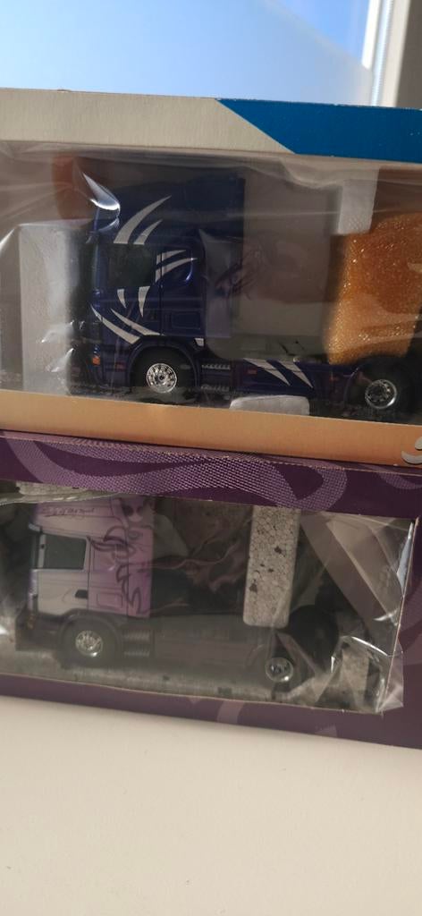 2 Tekno Scania met certificaat, Ophalen of Verzenden, Zo goed als nieuw, Bus of Vrachtwagen, Tekno