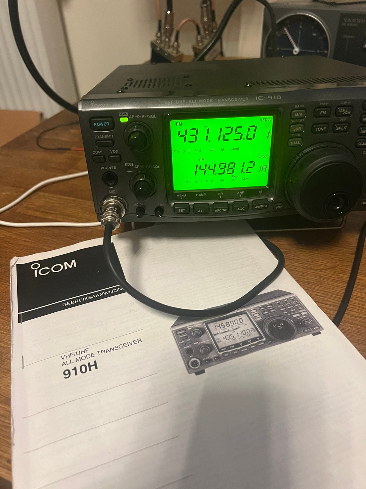 Icom IC 910 (m2451485137) — Zenders en Ontvangers — Marktplaats