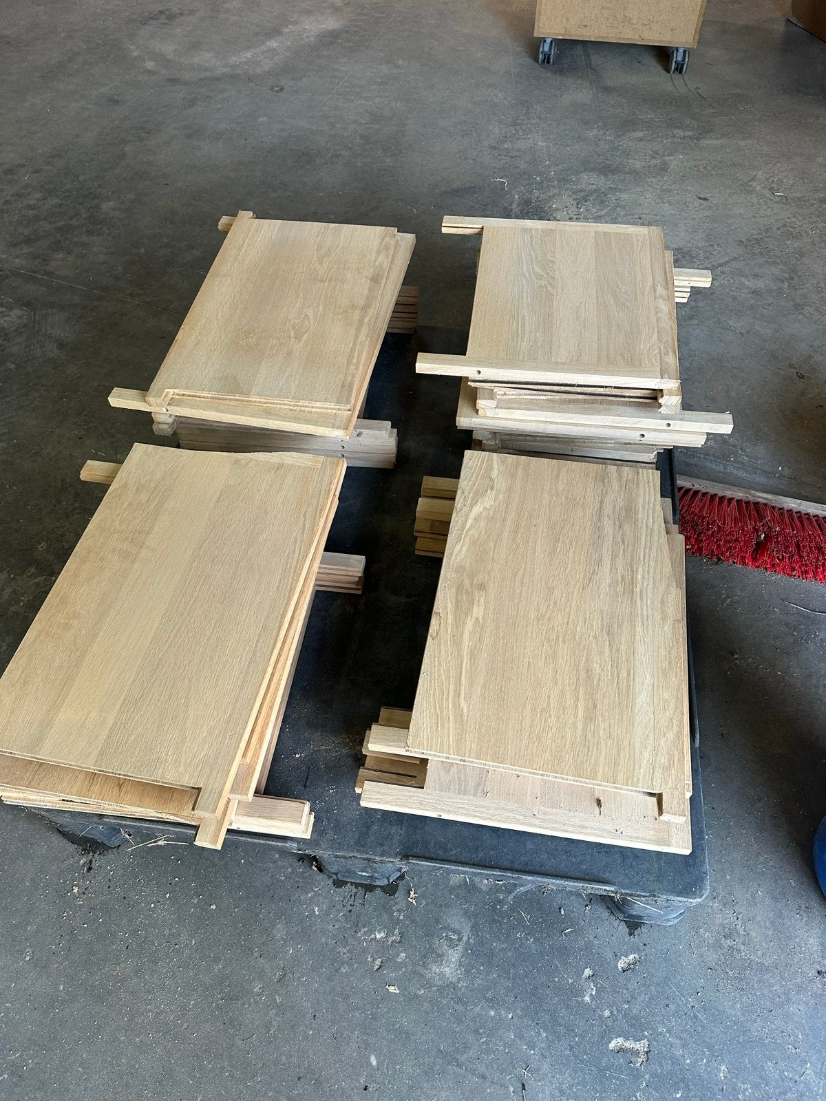 Massief eiken planken voor de hobby, Doe-het-zelf en Verbouw, Hout en Planken, Gebruikt, 25 tot 50 mm, Eiken, Ophalen of Verzenden