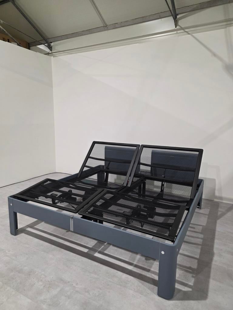 Auping Auronde Deelbare Bed 200x210 Elektrisch 2M, Ophalen of Verzenden