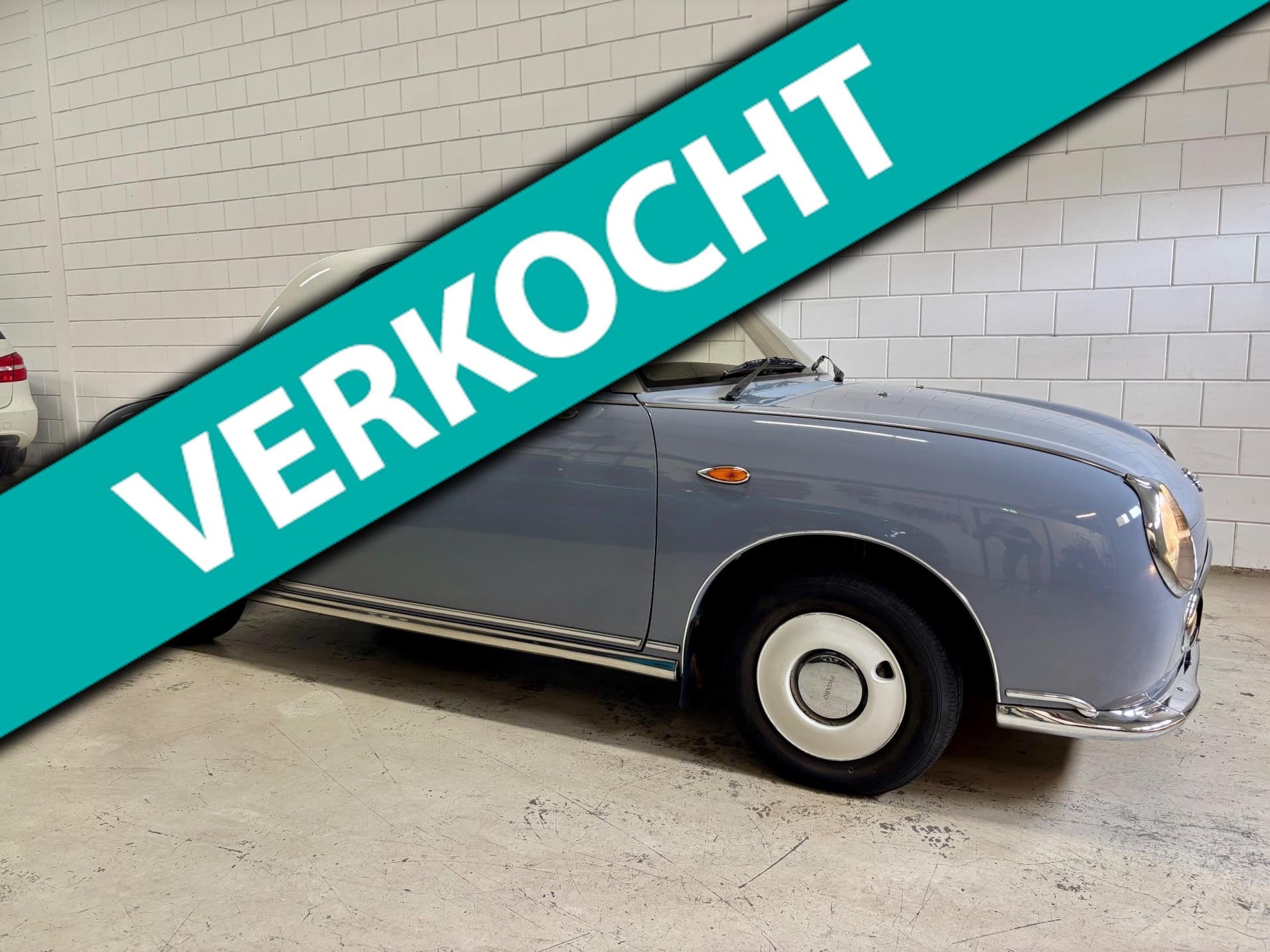 Nissan FIGARO Turbo Bj.91|Automaat|Leder|Airco|Volledig onde, Auto's, Gebruikt, Leder, Bedrijf, 710 kg
