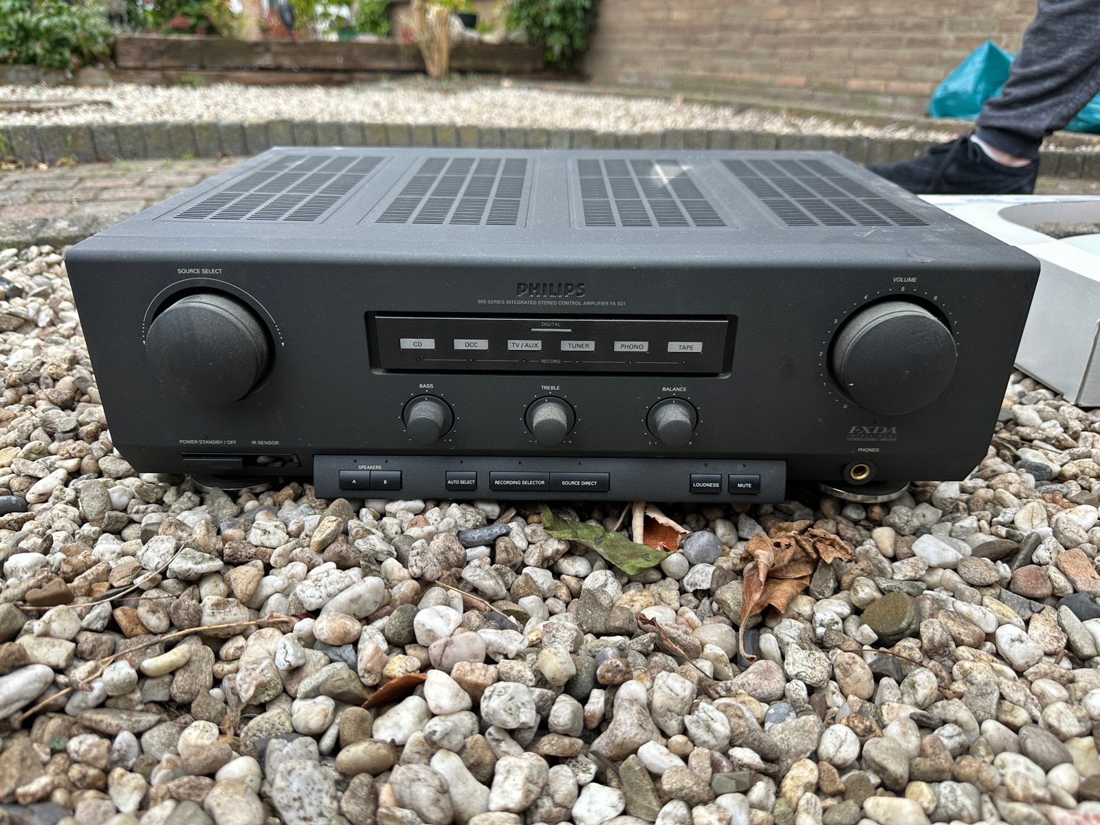 Philips FA931 Versterker - Werking Onbekend, Audio, Tv en Foto, 60 tot 120 watt, Niet werkend, Stereo, Ophalen