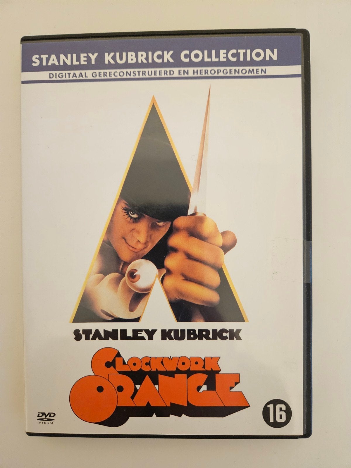 A Clockwork Orange - Stanley Kubrick Collection DVD, Vanaf 16 jaar, Ophalen of Verzenden, Zo goed als nieuw