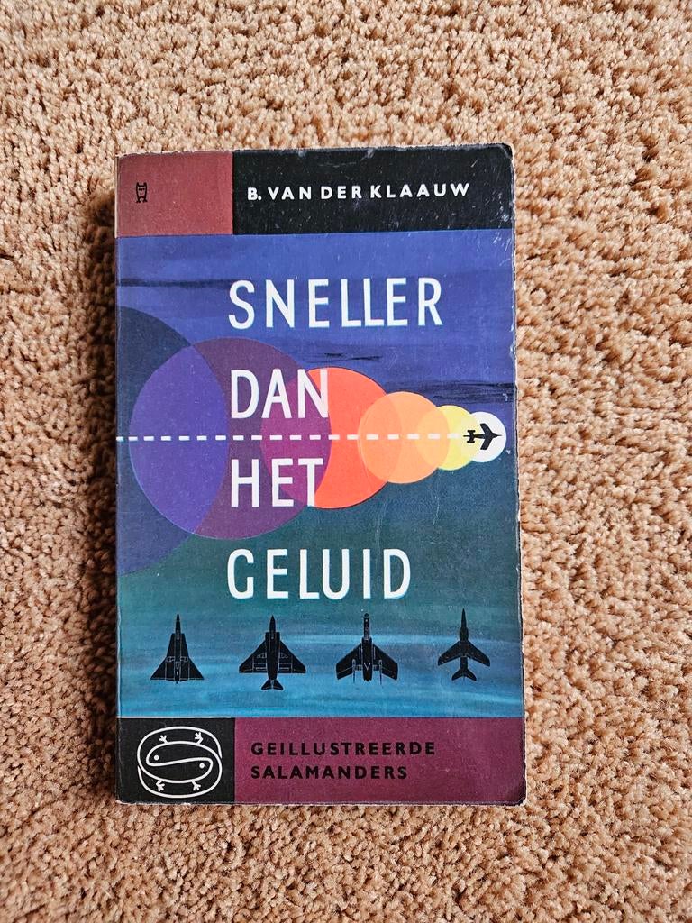 B. Van der Klaauw - Sneller dan het geluid, Ophalen of Verzenden, Nieuw, Boek of Tijdschrift