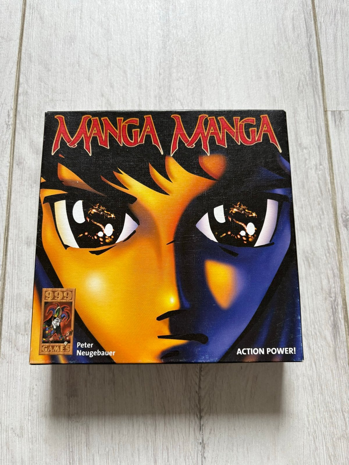 Manga Manga bordspel - 999 Games - Peter Neugebauer, Een of twee spelers, Ophalen of Verzenden, Zo goed als nieuw
