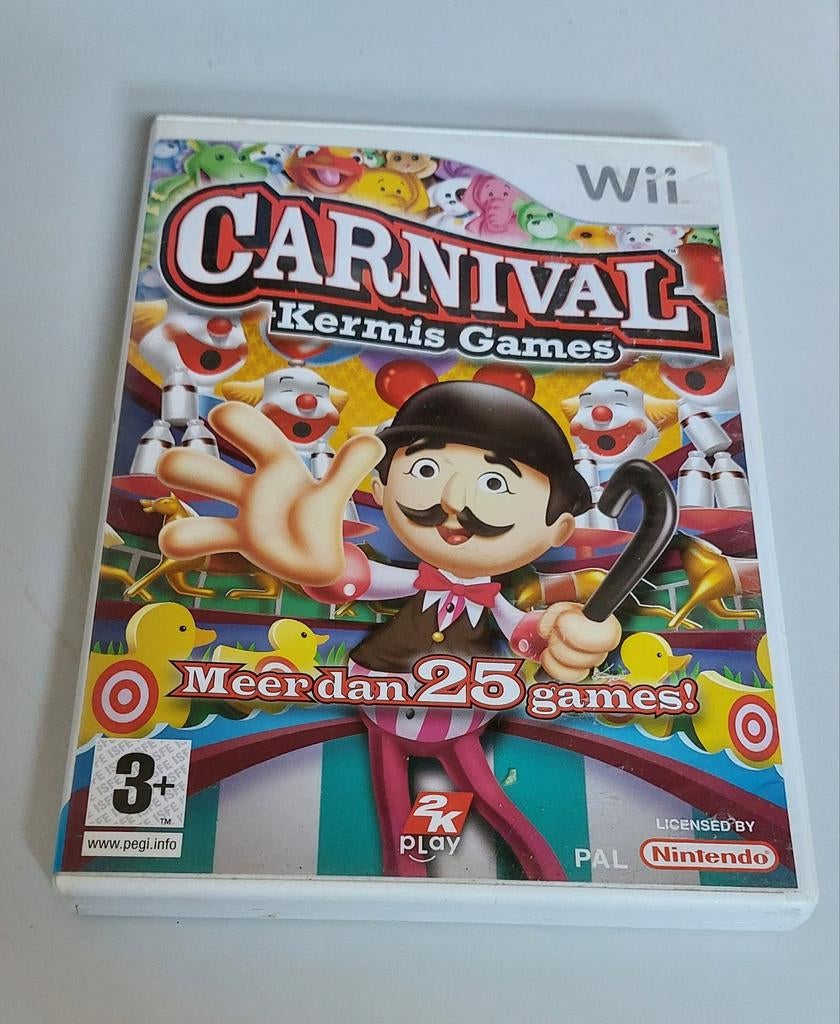 Wii spel carnival kermis games, Spelcomputers en Games, 1 speler, Ophalen of Verzenden, Vanaf 3 jaar