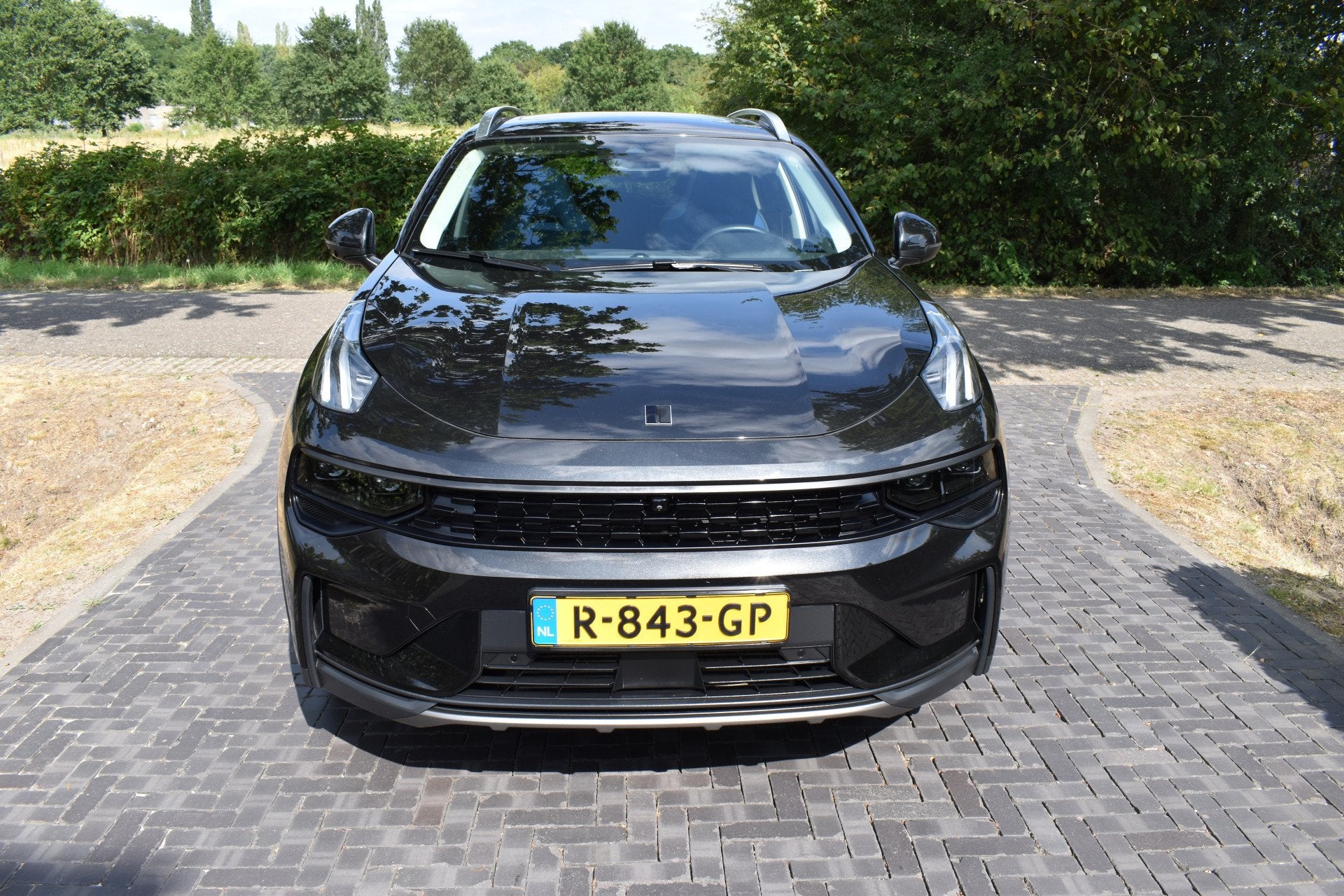 Lynk & Co 01 1.5 PANO BLACKLINE, TREKH, NIEUWST.! (bj 2022), Auto's, Stof, Met garantie (alle), Origineel Nederlands, Bedrijf