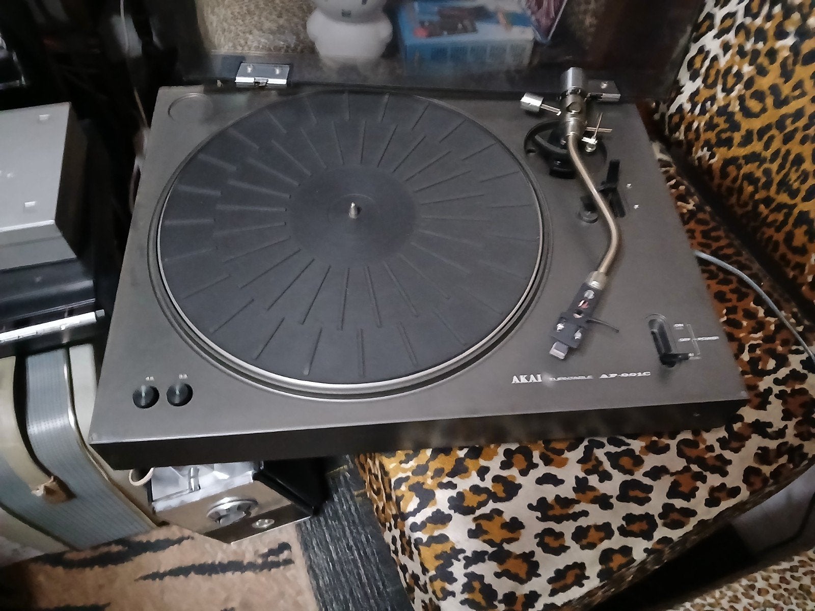 Akai AP-001C Platenspeler - Vintage Hifi, Ophalen, Gebruikt, Platenspeler, Akai