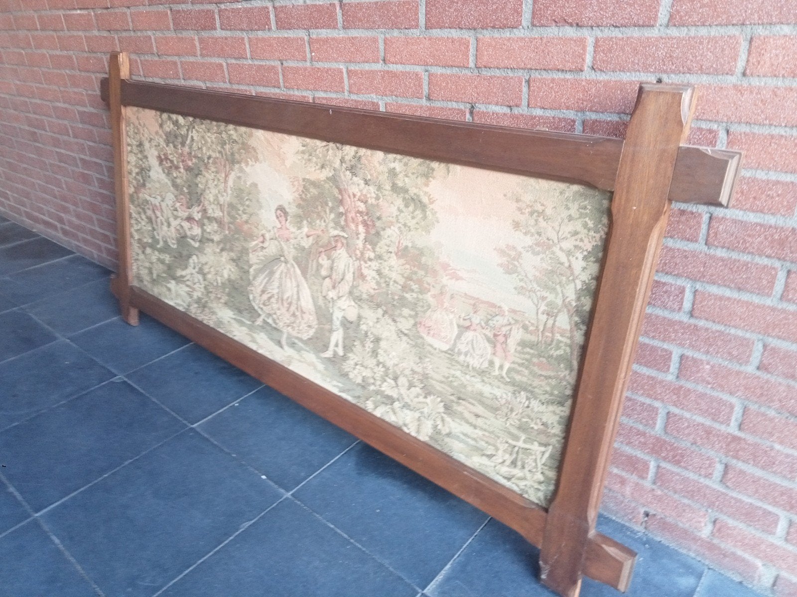 gobelin doek, Ophalen