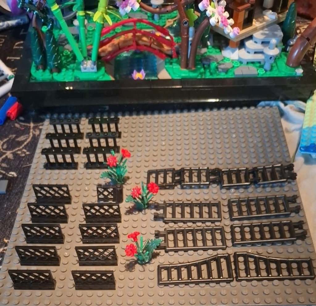 hek werk zwart, City, Lego, Overige typen, Ophalen of Verzenden