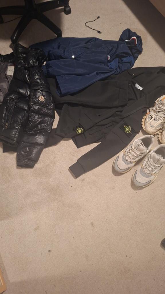 Kleren en schoenen tekoop, Ophalen of Verzenden, Zo goed als nieuw, Maat 52/54 (L), Zwart