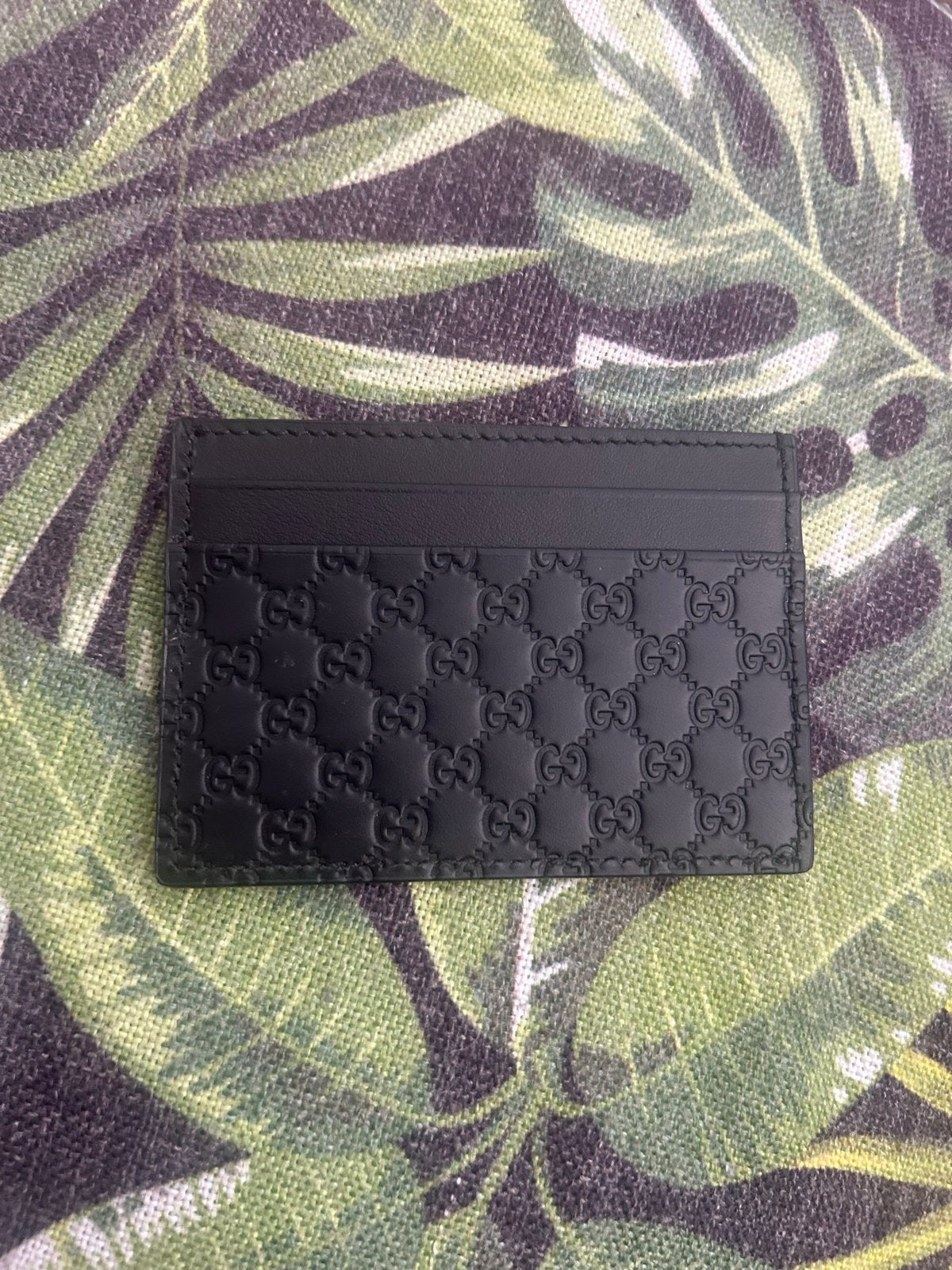 Gucci Cardholder Zwart nieuw origineel, Zwart, Nieuw, Leer, Ophalen