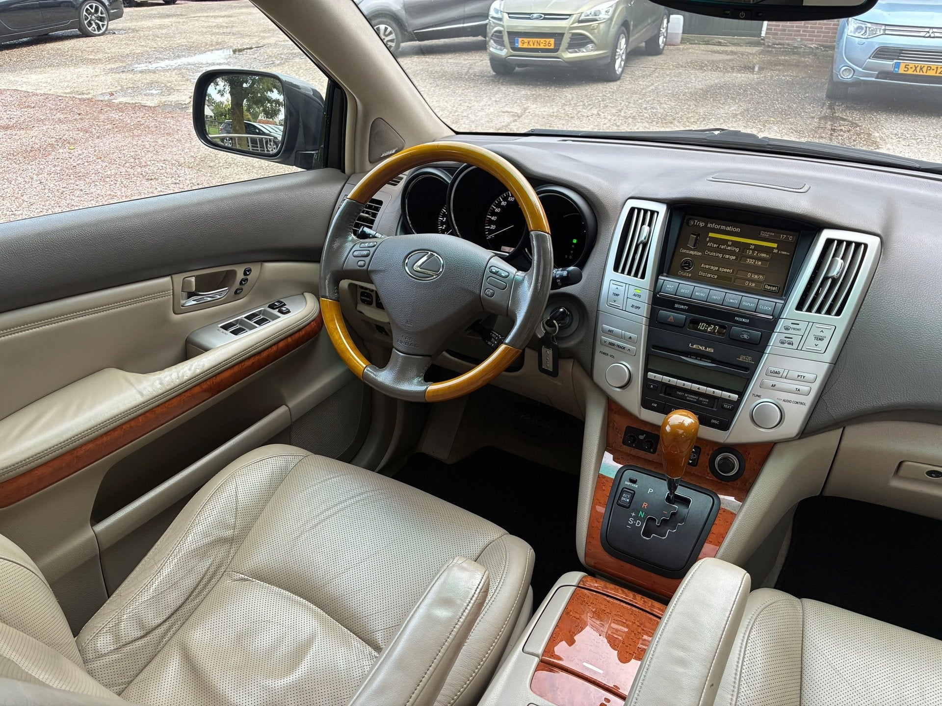 Lexus RX 300 Executive | Automaat | Leder + Open dak + Navi, Auto's, Automaat, Gebruikt, Beige, 2995 cc