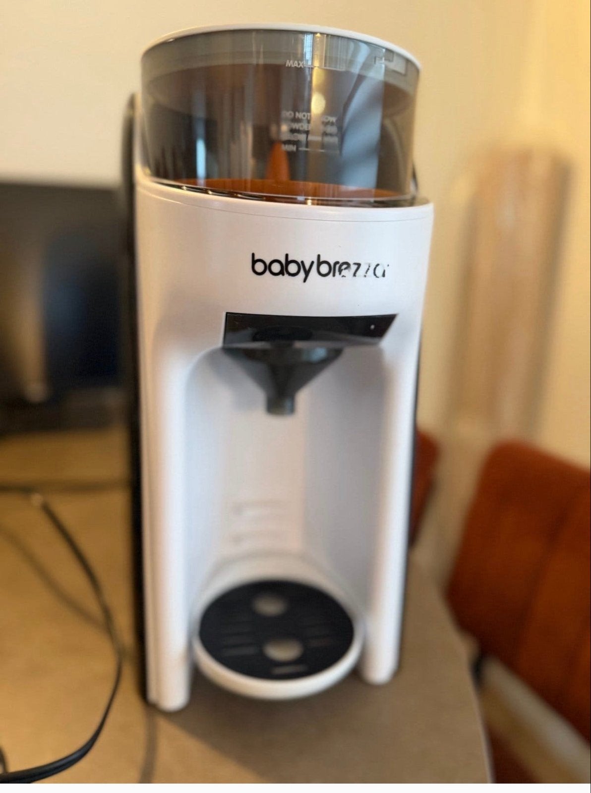 Baby Brezza Formula Pro Advanced - USA versie met adapter, Zo goed als nieuw, Flessenmaker, Baby Brezza, Ophalen