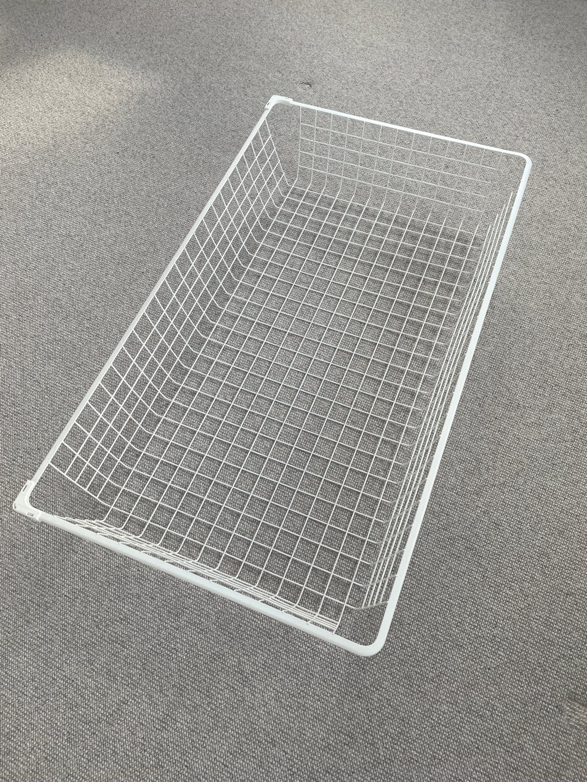 IKEA Pax Komplement draadmand wit 100x58 met rails, Ophalen, 50 tot 100 cm, Zo goed als nieuw, Minder dan 100 cm