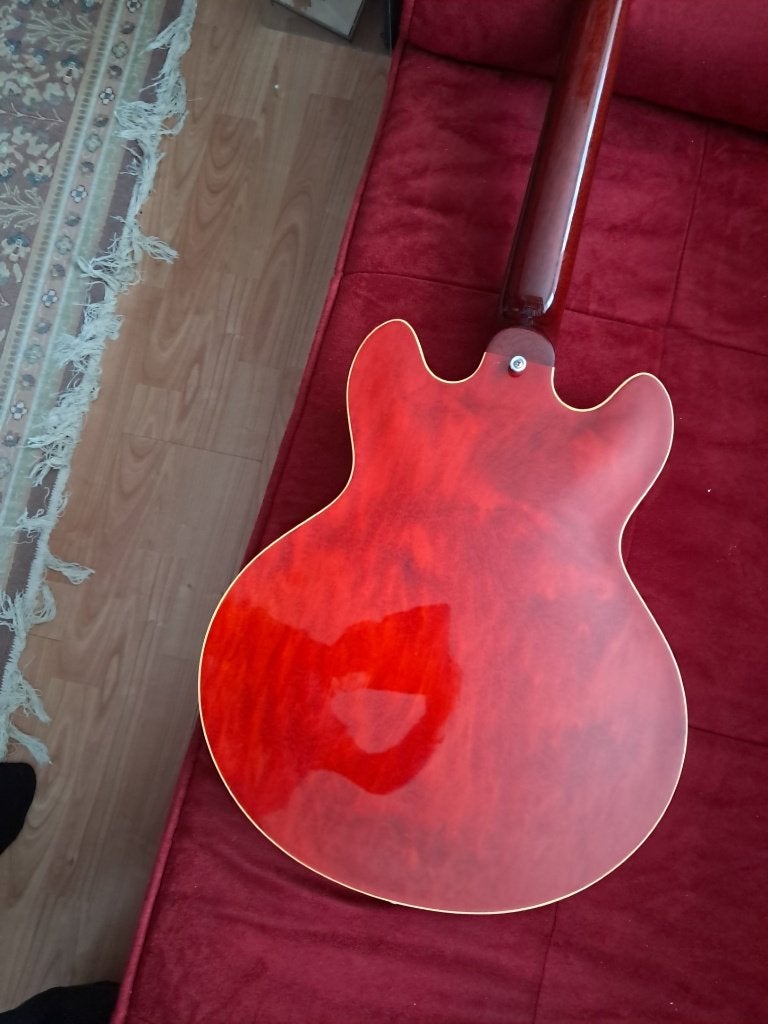 Gibson ES 339 custom shop, Ophalen of Verzenden, Zo goed als nieuw, Semi-solid body, Gibson