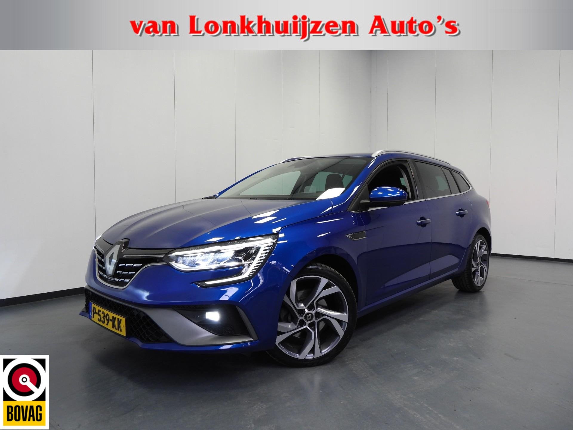 Renault Mégane Estate 1.3 TCe Aut. R.S. Line NAVI/CAMERA/HE, Auto's, Renault, Stof, Gebruikt, Euro 6, 4 cilinders