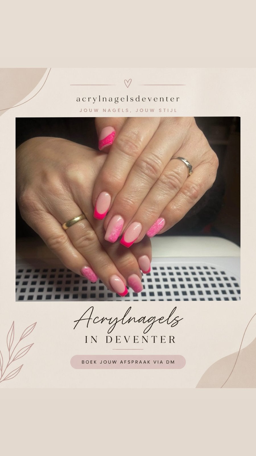 Nagelmodellen gezocht Deventer Acryl & BIAB €20 + winactie!, Overige niveaus, Vanaf 3 jaar, Overige vormen