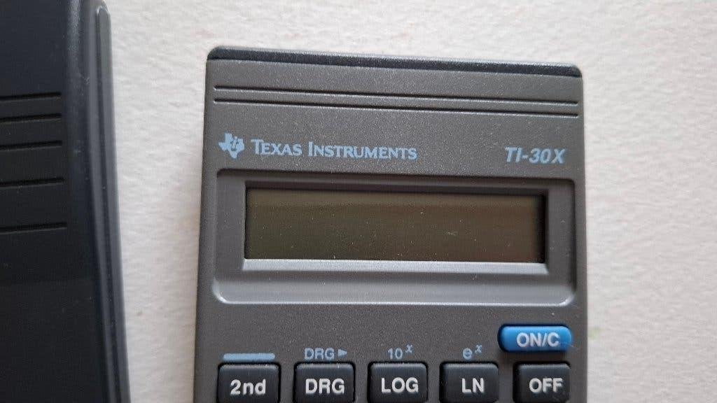 Texas instruments TI 30X, Diversen, Ophalen of Verzenden, Zo goed als nieuw